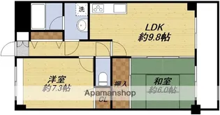 ドリーム大桐【5階】の間取り