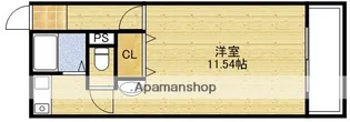 H’S FLATS【3階】の間取り