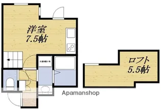 ガレリア千里山DUE【2階】の間取り