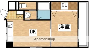 メティス有馬【5階】の間取り