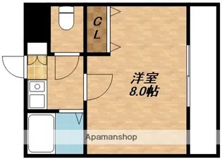 フレックス新大阪【5階】の間取り