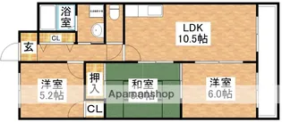 久光マンション【1階】の間取り