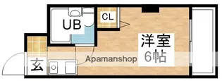 シティ西三国【1階】の間取り
