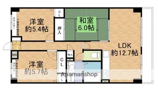 3LDKの間取り画像