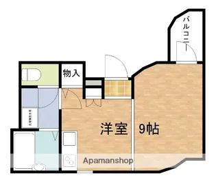 カルム香川【3階】の間取り