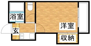 松本マンション【2階】の間取り