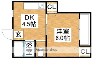 サンヒルズ【1階】の間取り