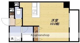 パレス東洋豊里2号館【7階】の間取り