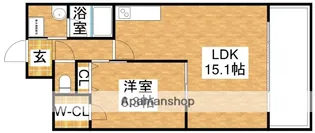 ア・ミュゼ新大阪【12階】の間取り