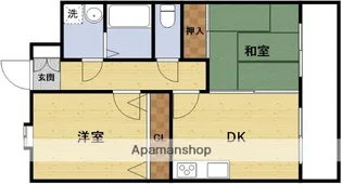 テラートⅠ【2階】の間取り