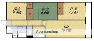 レスカーラ緑地公園【2階】の間取り