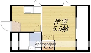 メブロ5【4階】の間取り
