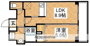 プレサンス新大阪クレスタ【15階】の間取り