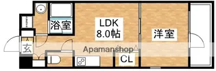 大阪府大阪市淀川区新高3丁目【マンション】の間取り