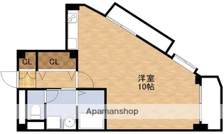 メゾンサクラ9【3階】の間取り