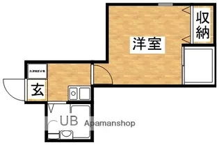 第1クリスタル新大阪【5階】の間取り