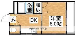 サンメゾン大山【5階】の間取り
