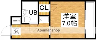 三国プラウ21【2階】の間取り