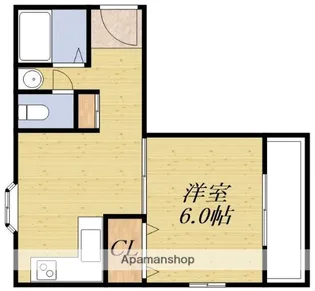 エクセレンス千里山【1階】の間取り
