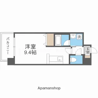 エル・セレーノ東三国【2階】の間取り