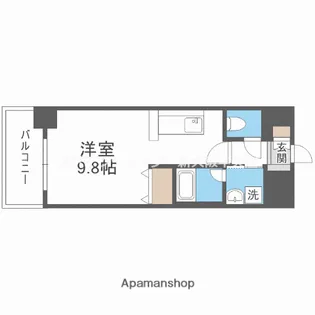 エル・セレーノ東三国【6階】の間取り