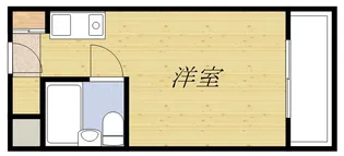 ヴィラほった【2階】の間取り