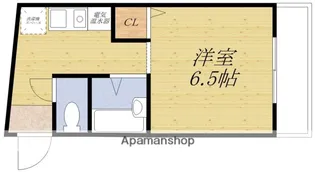 ラポール千里山【3階】の間取り