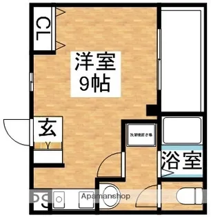 レインボーシャインRK【3階】の間取り