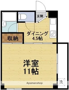 PALMIZIO東三国【3階】の間取り