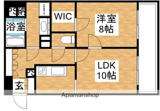 リーガル新大阪駅前【7階】の間取り