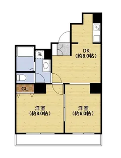 JMRレジデンス新大阪【7階】の間取り