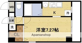 ラフォンテ十三【5階】の間取り
