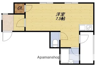 ローズハイツ【3階】の間取り
