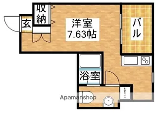 FEEL三国【4階】の間取り