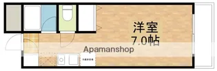 ミールズ江坂【7階】の間取り
