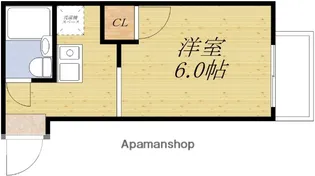 パティオ千里山【3階】の間取り
