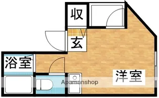 アーバン西三国【2階】の間取り