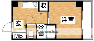 有馬パレス江坂【5階】の間取り