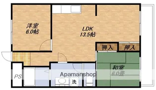 コーポラスキド【3階】の間取り