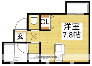 サンキャッスル菅原【3階】の間取り