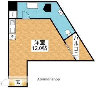 是空JYUSO【5階】の間取り