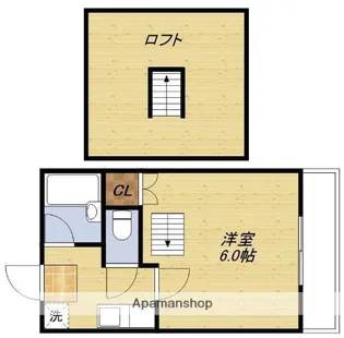 ハイツグレース【2階】の間取り