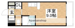 エクセレント上新13【5階】の間取り