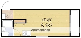 ファインクレスト・江坂【5階】の間取り