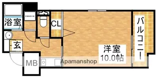 シティライフ新大阪【5階】の間取り