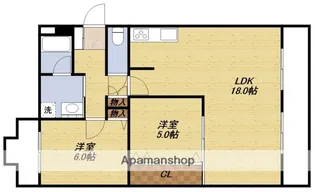 アンデュノール千里【2階】の間取り