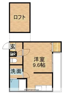 アヴェニール千里山Ⅲ号館【2階】の間取り