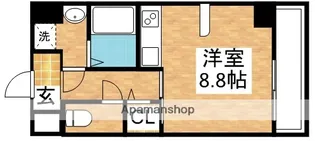 DOクレスト新大阪【5階】の間取り