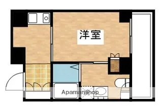 エステムヒルズ新大阪【6階】の間取り