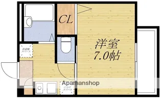パーシモンハウスⅡH棟【2階】の間取り